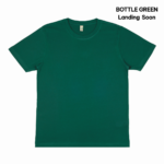 Men's/Unisex Organic Cotton T-shirt in Bottle Green