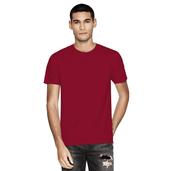 Men's Classic Jersey T-Shirt - Dark Red DR - EP01 - Earth Positive @ Pandemonium Paradise