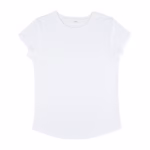 Women's Rolled Sleeve T-shirt - White - EP16 - Earth Positive @ Pandemonium Paradise
