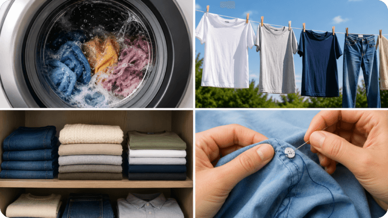 Extending the life of clothing through garment care and repeat wear habits