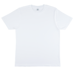 Men's Unisex Organic Cotton T-shirt Australia in Colour White